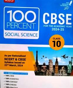 CBSE 100 PERCENT SOCIAL SCIENCE – X