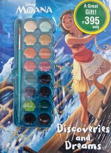 Disney Moana – Discoveries and Dreams – Colouring Book