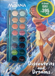 Disney Moana - Discoveries and Dreams - Colouring Book