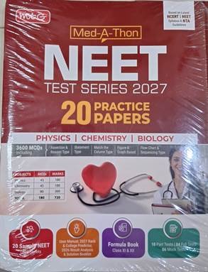 NEET Test Series 2027 -20 Practice Papers