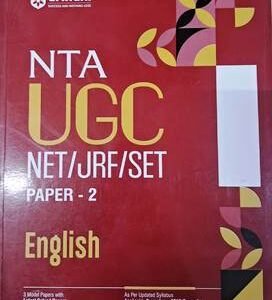 NTA UGC  NET/JRF/SET Paper 2 English