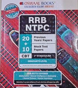 RRB -NTPC 20 + 10 Years papers Mock test papers